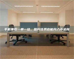 永州手机兼职一单一结，图片任务也能月入小金库 第1张