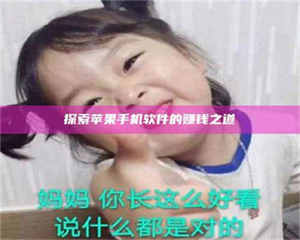 永州探索苹果手机软件的赚钱之道 第1张