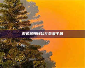 永州看视频赚钱软件苹果手机 第1张