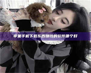 永州苹果手机下载东西赚钱的软件哪个好 第1张